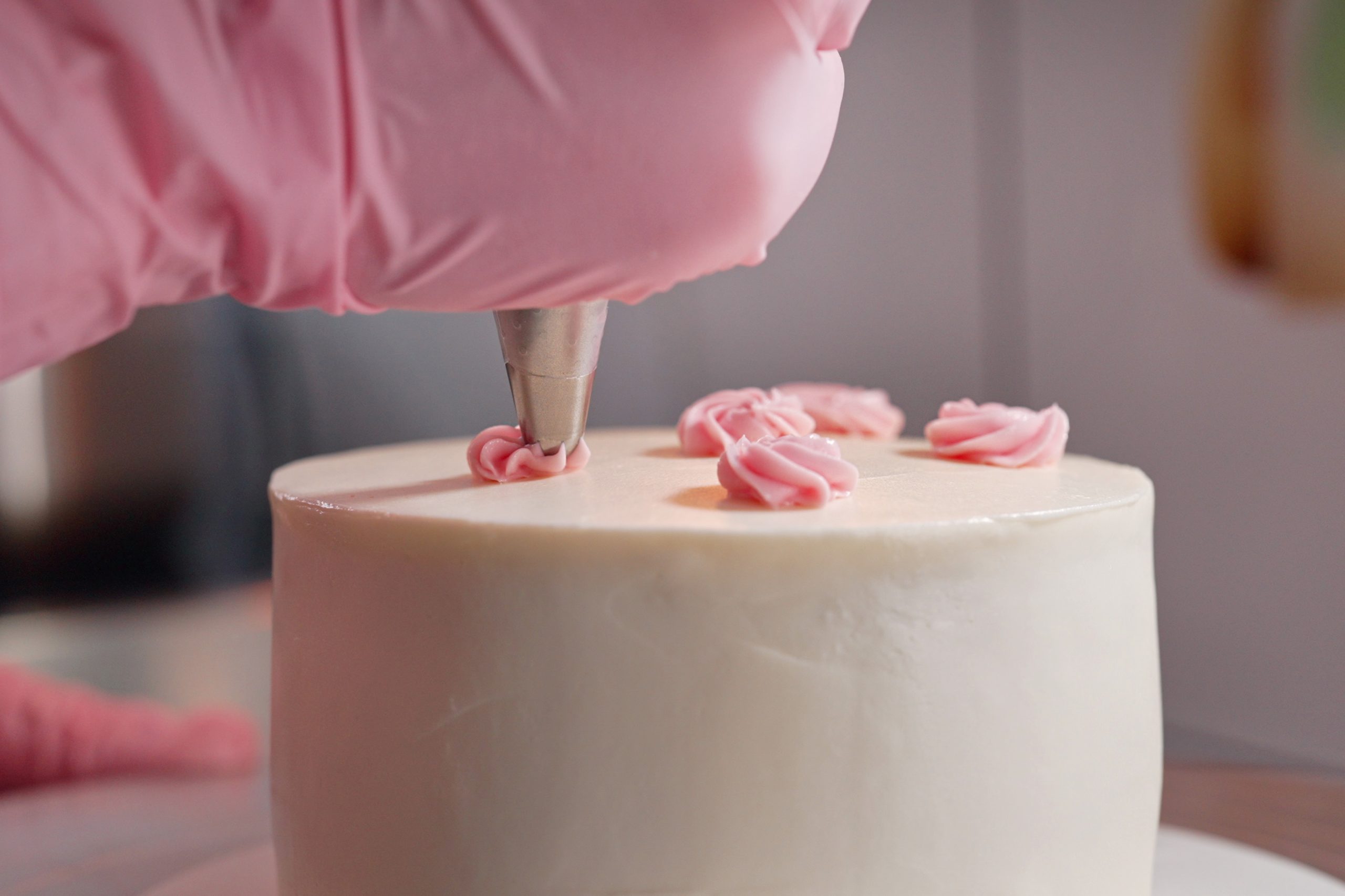 Decoración de pasteles comerciales